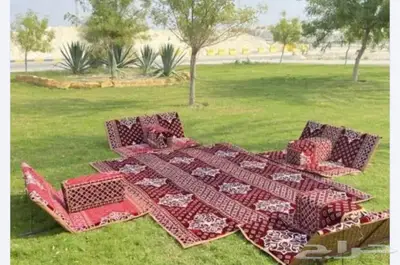 جلسات للإيجار للحدائق والمنتزهات والمنازل والاستراحات 0