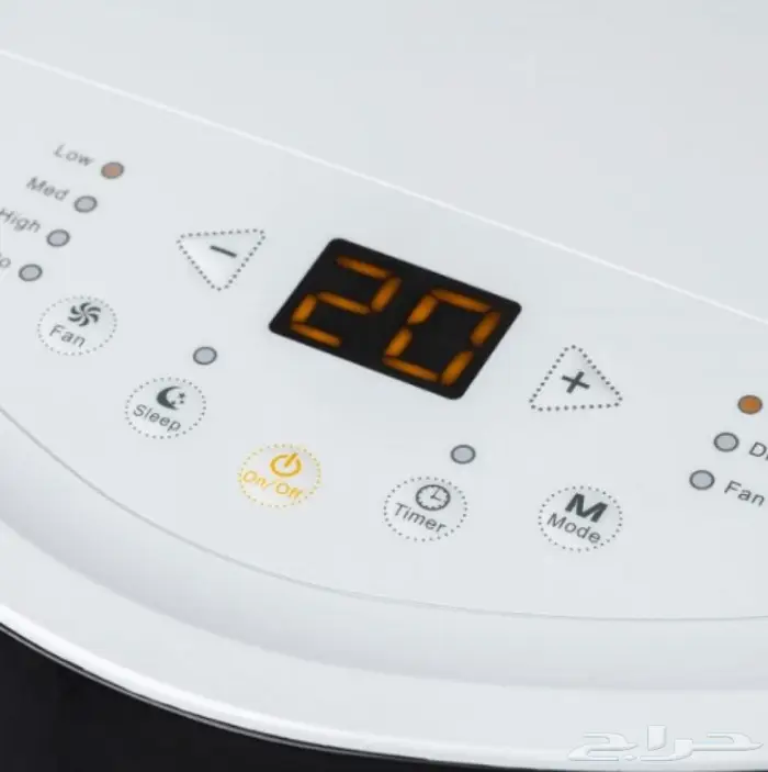 مكيف فريون متنقل جري 16000 وحدة حار وبارد اللون ابيض واسود 1