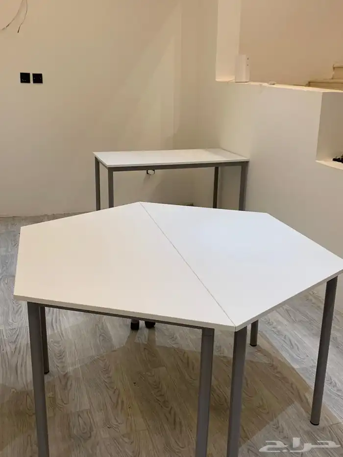 طاولات مشطوفة وسداسيه 2