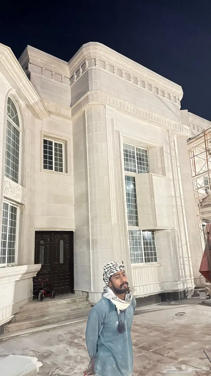 تركيب واجهات حجر 10