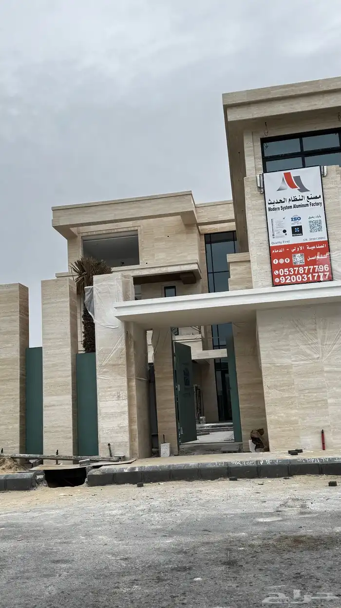 تركيب واجهات حجر 19