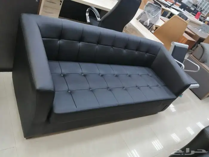 كنب مكتبي تفصيل وطني كنب جلد فخ م مودرن طقم 9
