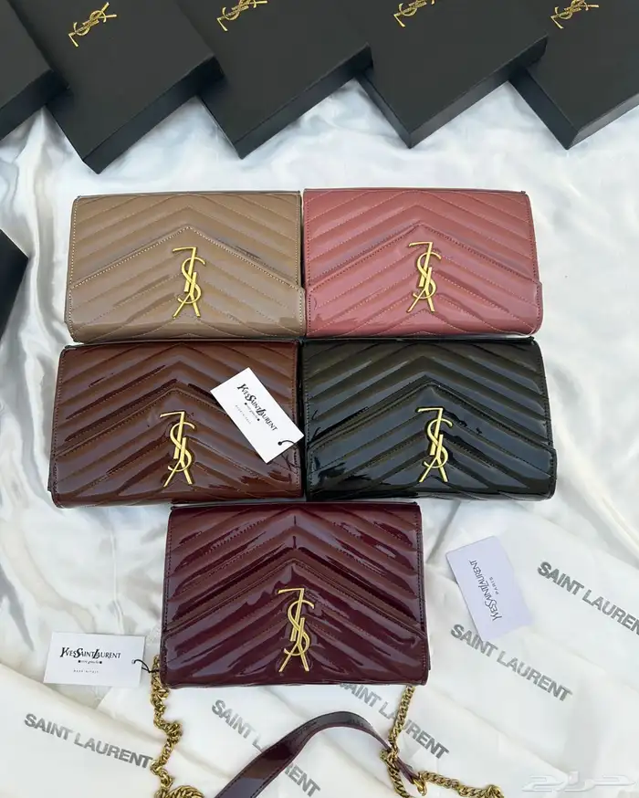 شنط اقنر وسان لوران وشانيل 3