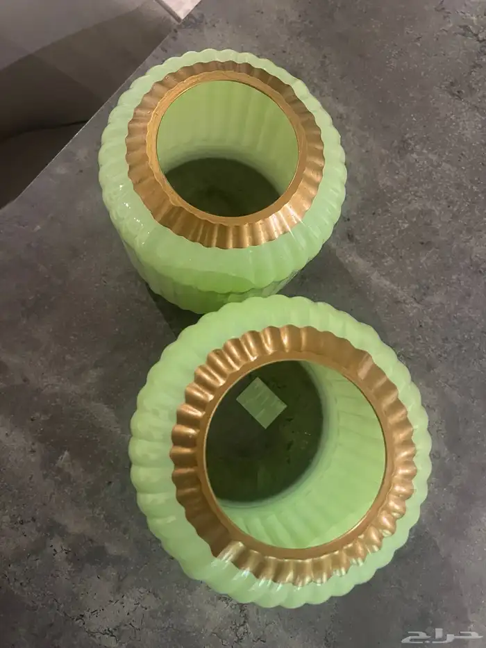 فاز زجاج عدد 2 مجانا  Glass Vase for Free 1