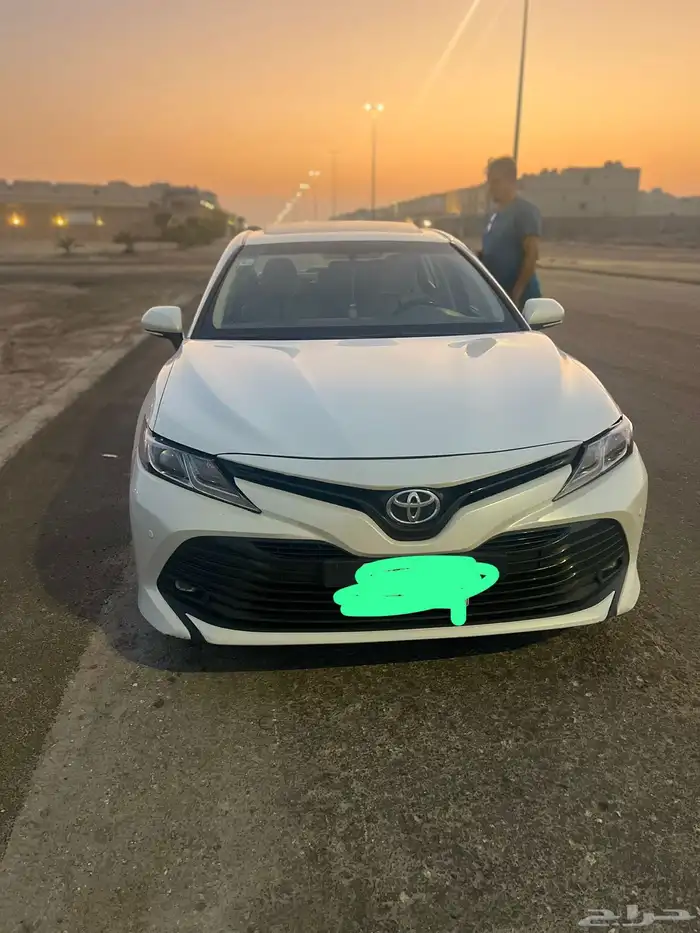 كامري موديل 2019 فل ابشن   فتحه   اتوماتيك اللون ابيض 7