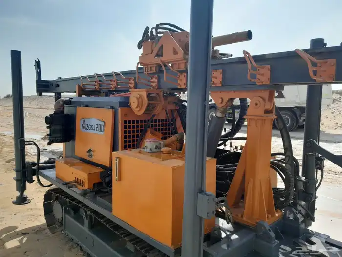Drilling artesian wells. Gore pits. Drilling support piles 2
