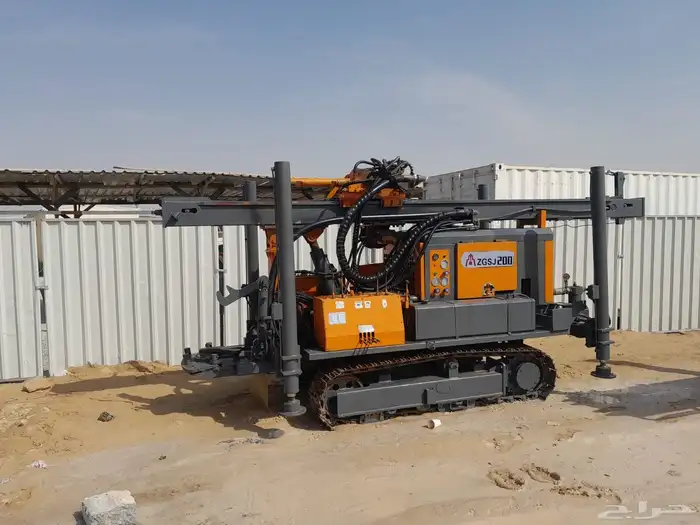 Drilling artesian wells. Gore pits. Drilling support piles 3