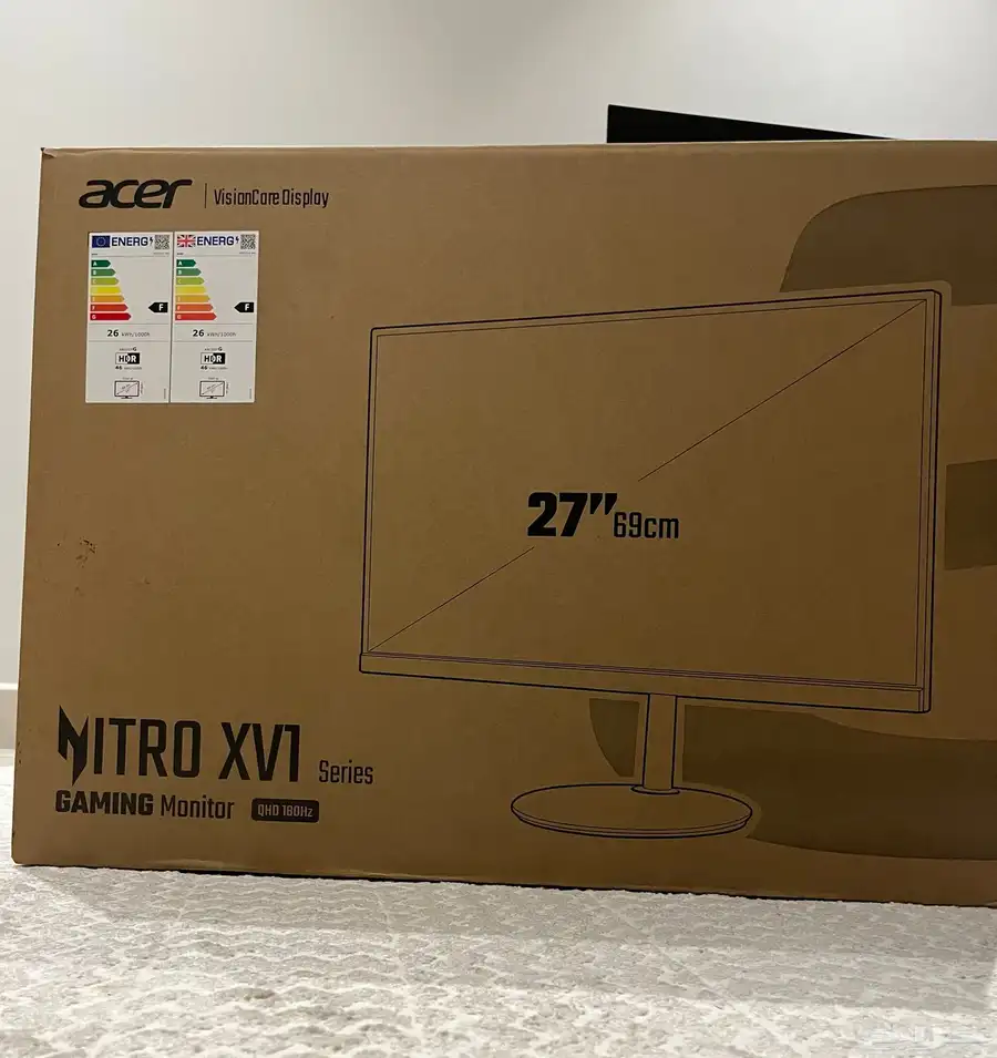 شاشة العاب قيمنق ايسر Acer nitro XV271U series 0