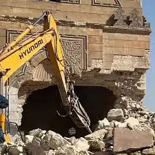هدم وترحيل مخالفات البناء 0
