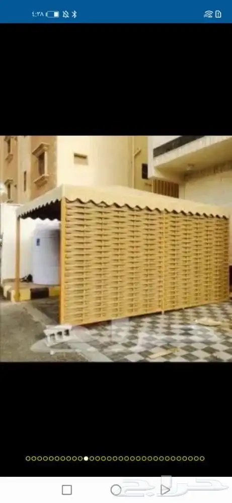 مظلات وسواتر ومجالس شعر شغل جميع أنواع الحديد 8