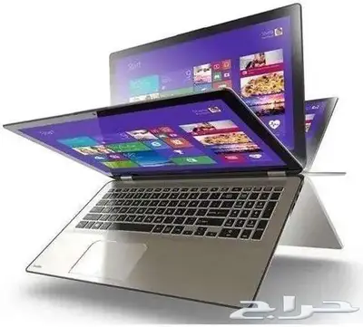 لابتوب توشيبا بشاشه لمس 15.5 انش بحاله ممتازة للبيع 1