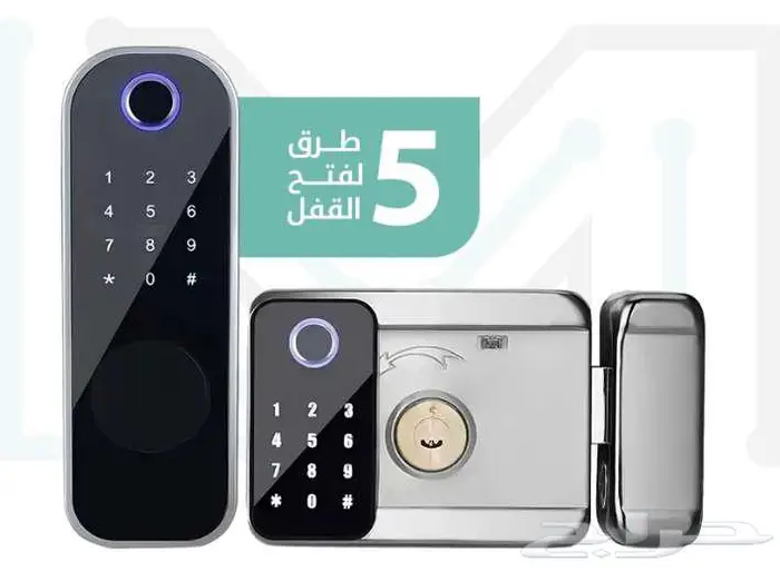 قفل ذكي خارجي باب شارع موديل 606 0