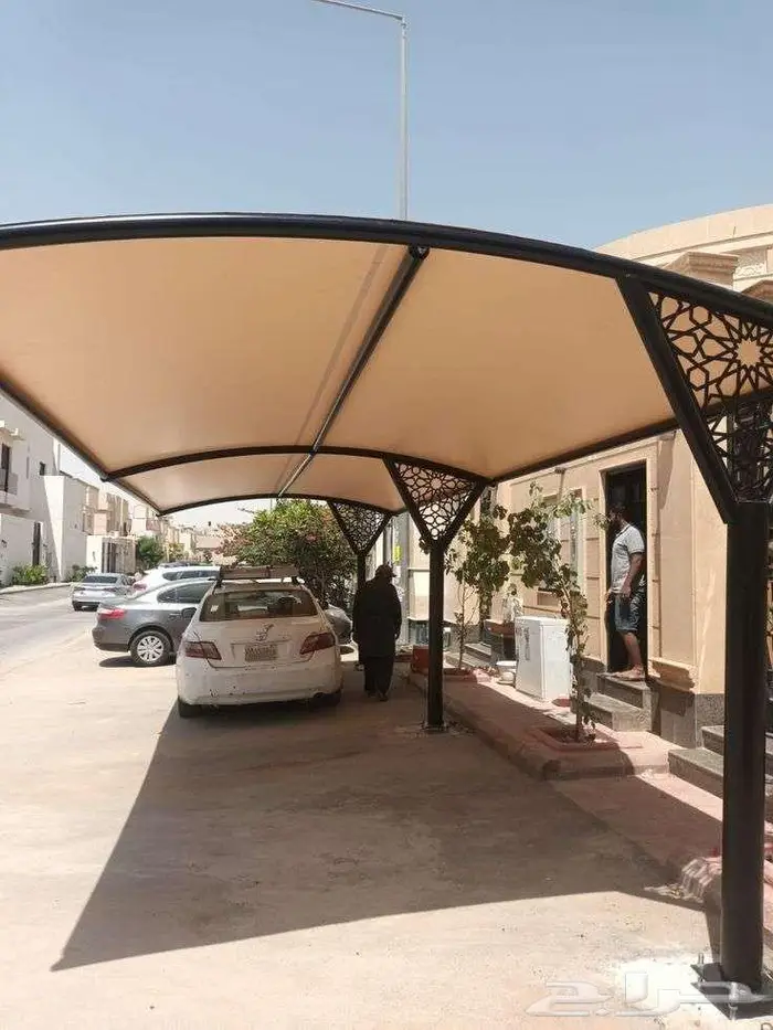 مظلات سيارات الرياض مظلات مواقف السيارات 5