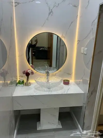 تفصيل المغاسل والطاولات الرخام والبورسلين بااحدث التصميمات 11