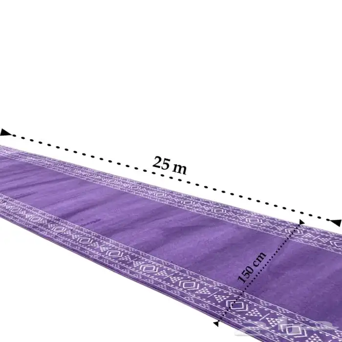 سجاد مراسم باللون الخزامي شبه جديد 1