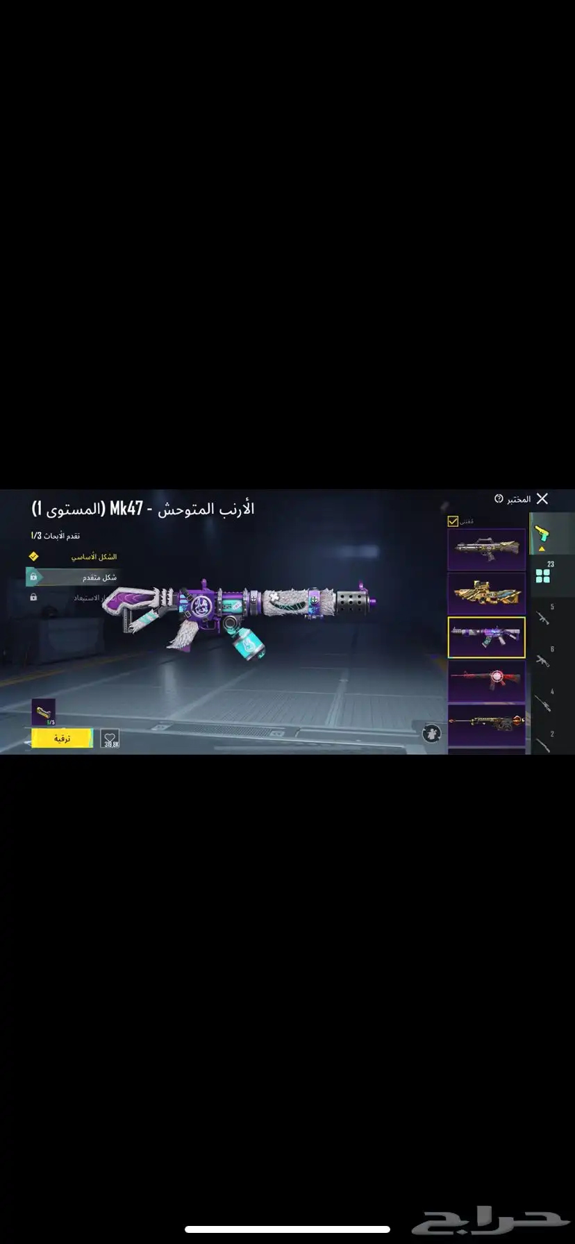 بيع حساب ببجي نادر 43