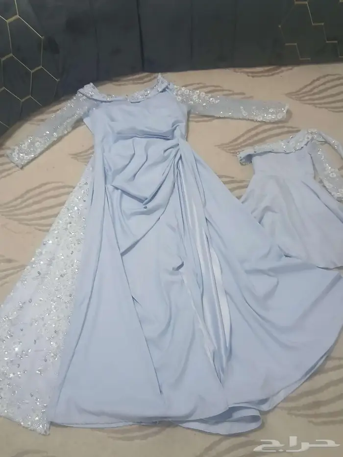فستان نسائي طقم 4