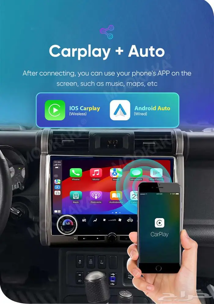 شاشة اف جي كروزر 2008- 2024 14 انش 0