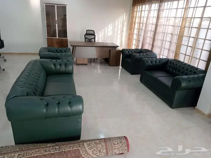 Complete Sofa set كنب مكتبي فخم طقم كامل 8