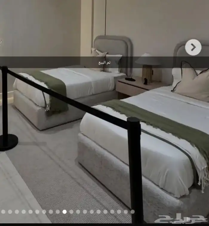 4 اسرة جديدة للبيع مع المراتب (متبقي سرير الاطفال) 0
