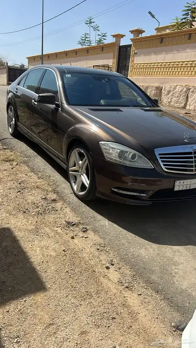 مرسيدس بنوراما 2010 جفالي S350 كت AMG رويه ليله رادار دخول 3
