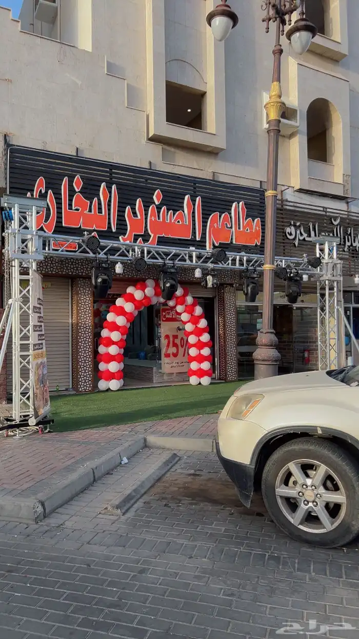 افتتح محلات تجارية بوابات تراس شخصيات عملاقة أقواس بلونات 5
