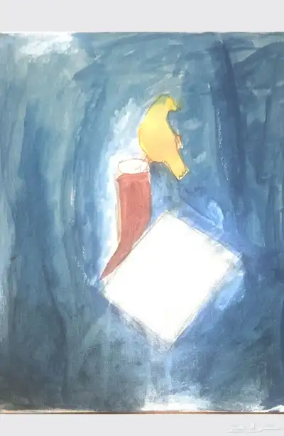 لوحات مرسومه يدوي 10 ريال للقطعه 2