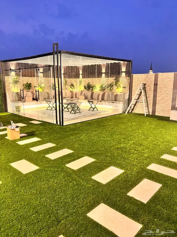 أعمال ألمنيوم و زجاج بإشراف شباب سعوديين 1