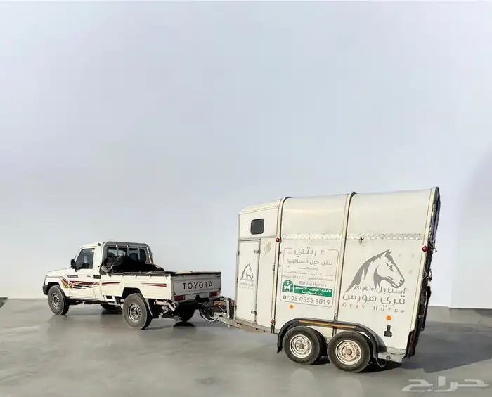 عربة نقل خيل حائل 5