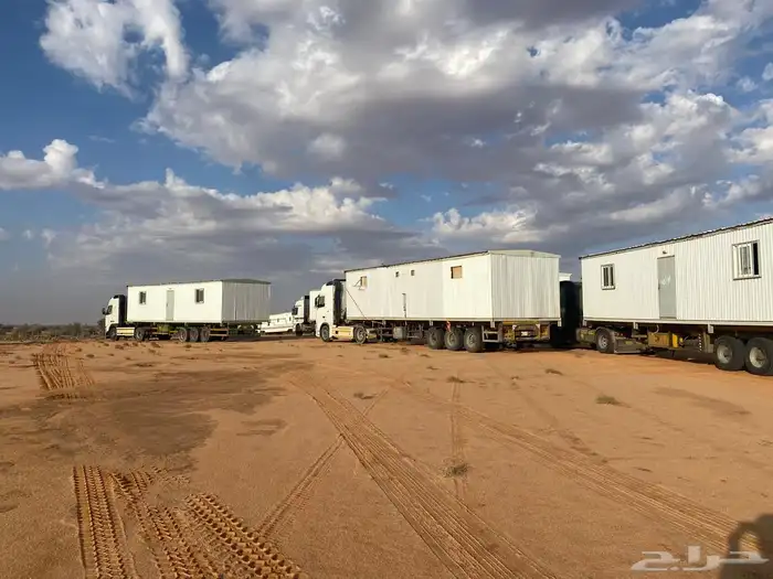 نقل بركسات تريلات ايجار شهري ويوميات 1