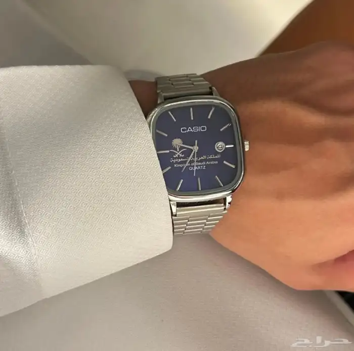 ساعة كاسيو شعار السعودية ltp 5