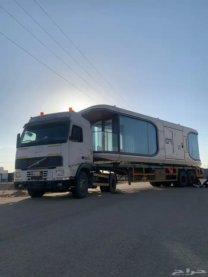 نقل بركسات تريلات ايجار شهري ويوميات 4