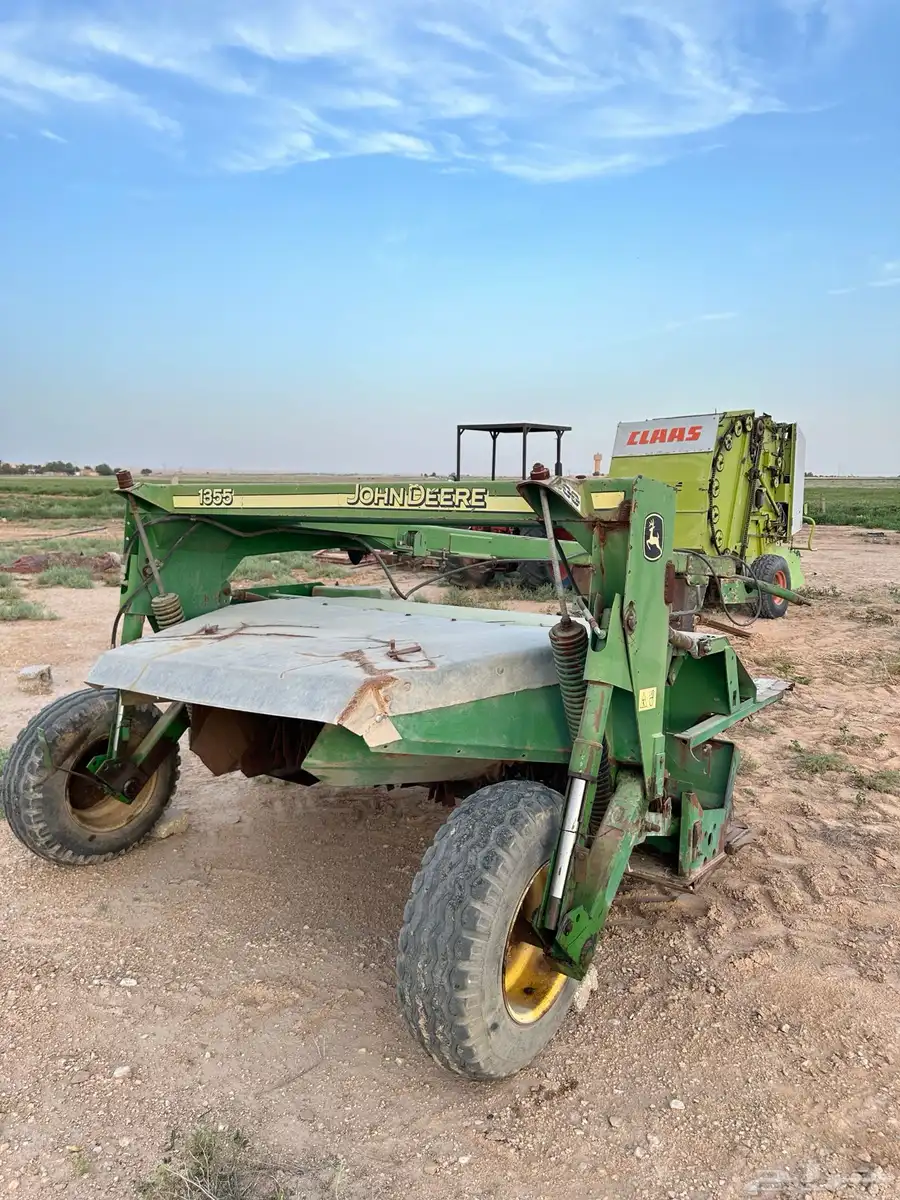 حصادة اعلاف جندير 1355 ( معدات زراعيه ) 3