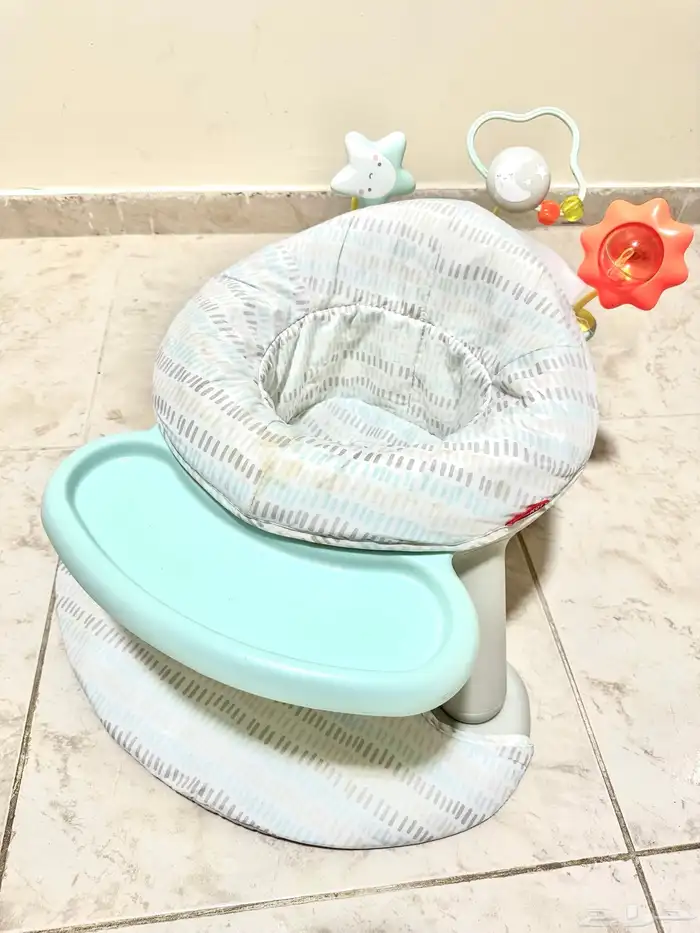 كرسي دعم و انشطة للرضع 2في1 من skip hop 3