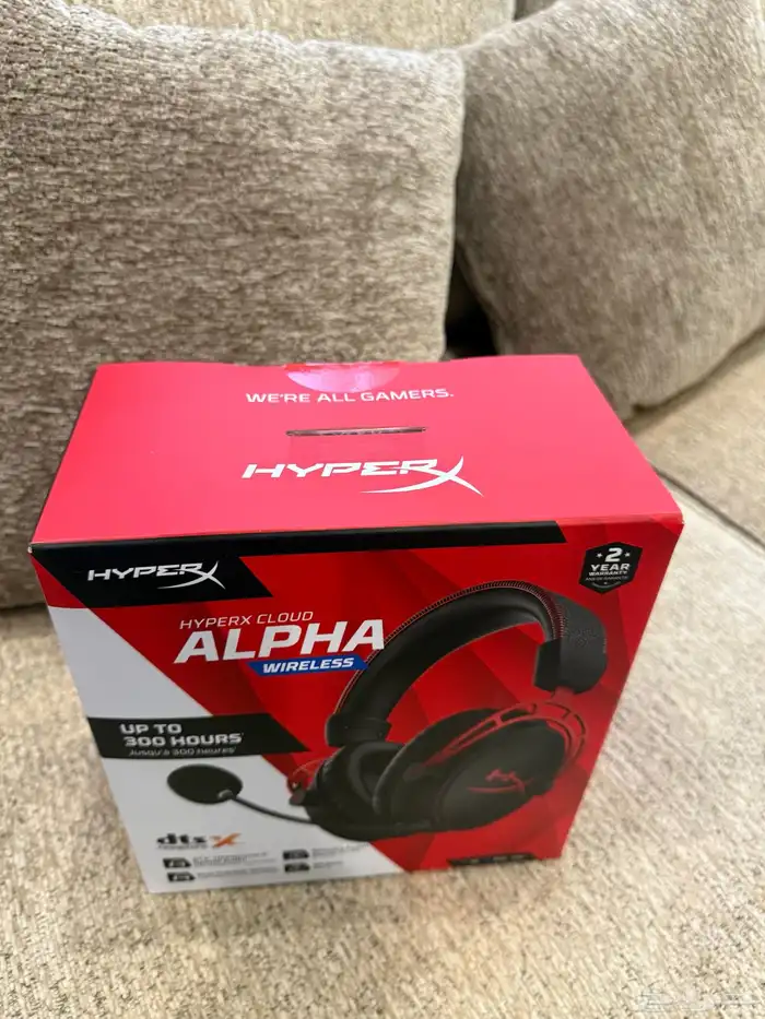 سماعات هايبرد اكس HyperX Cloud Alpha Wireless 3