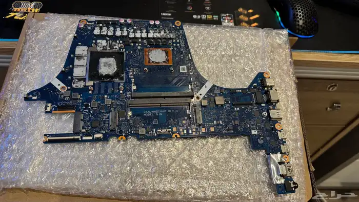 مذربورد لابتوب( اسوس A17 2022) .Asus A17 laptop motherboard 1