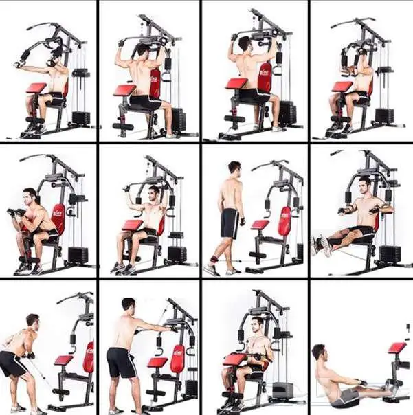 جهاز رياضي منزلي متعدد متكامل Home gym 2