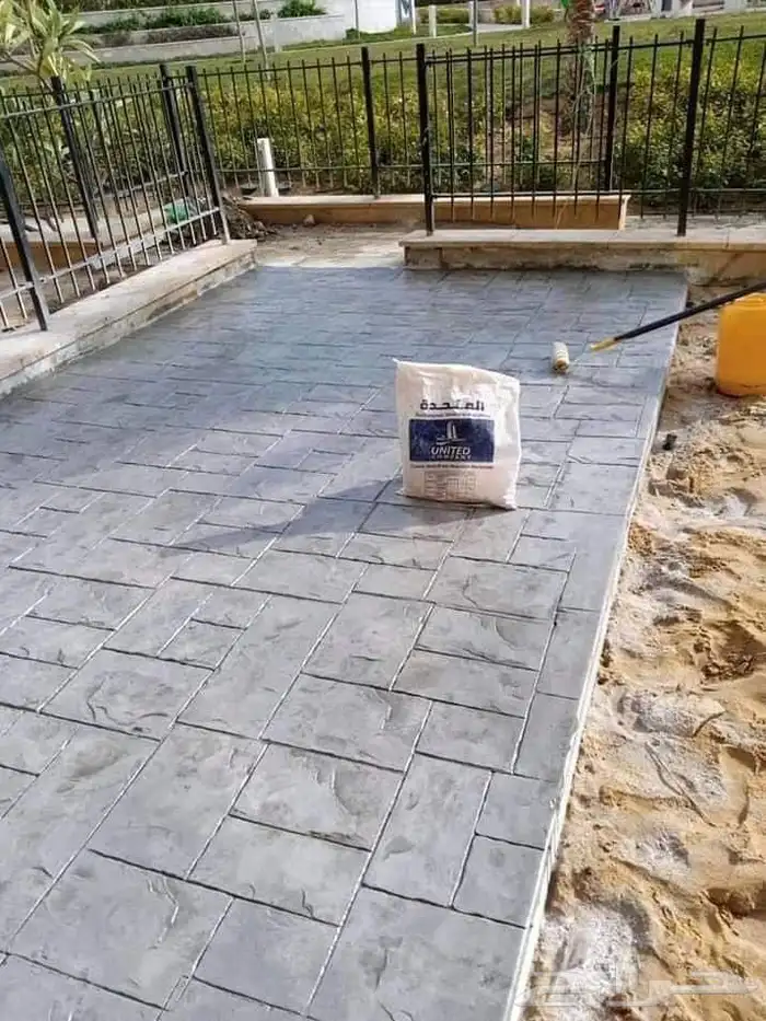 معلم صبة مروحة صبة مطبوعة أرضيات الايبوكسي 1