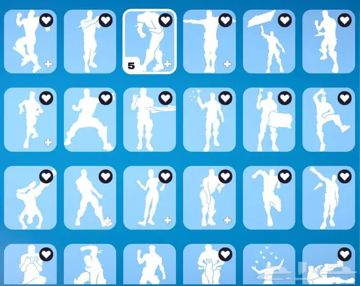 حساب فورت نايت تم البيع 10