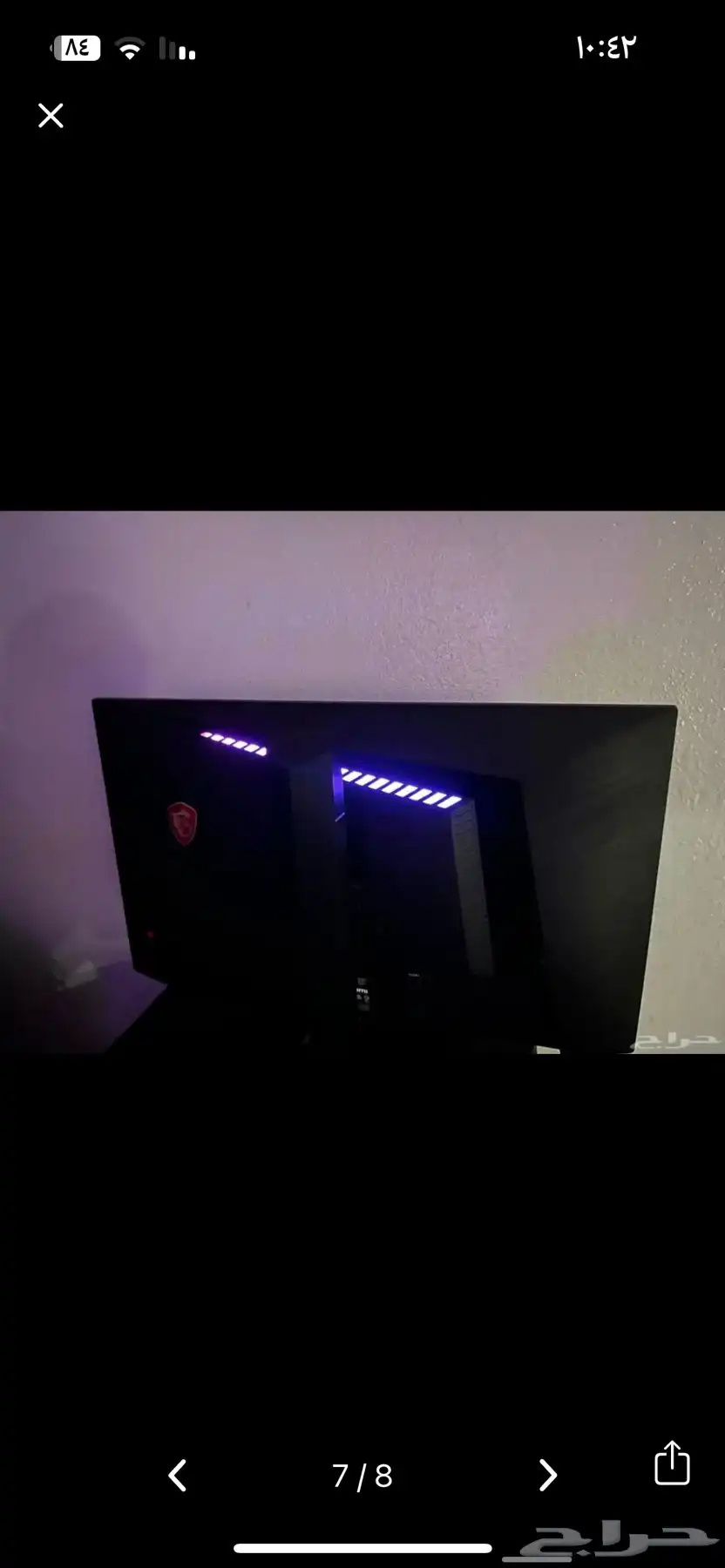 شاشة قيمنق 144hz 2
