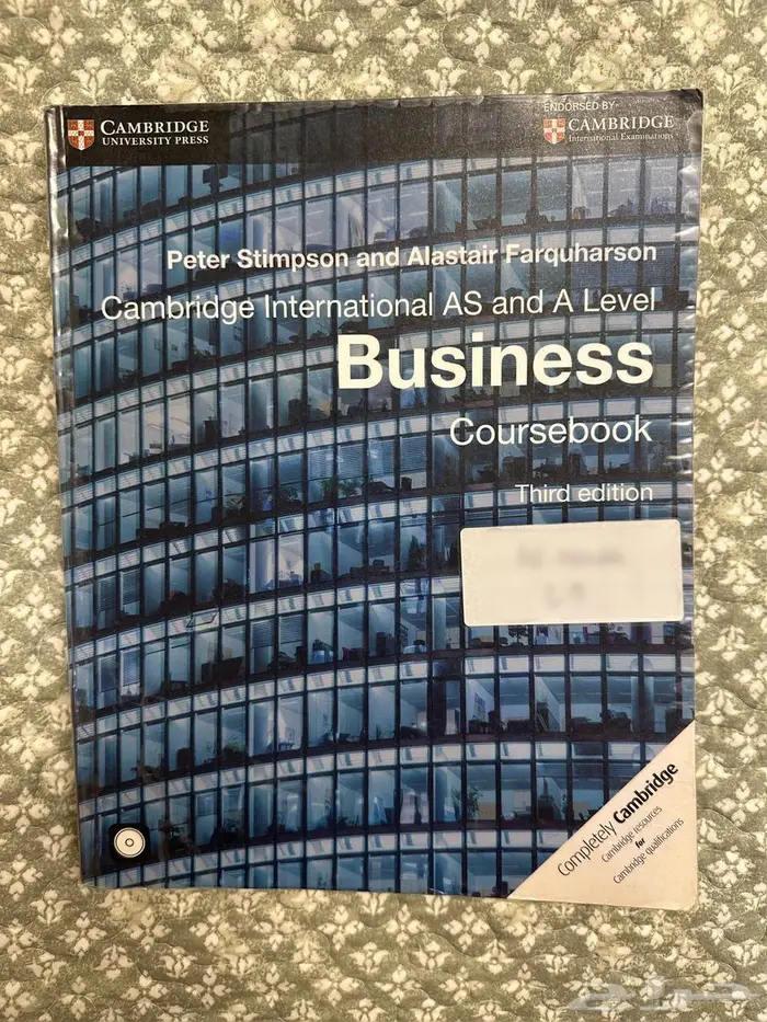 Cambridge and Pearson international A level books 2