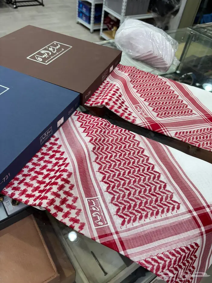 شماغ البيان الفضي ( الجديد ) بضمان سنتين 1