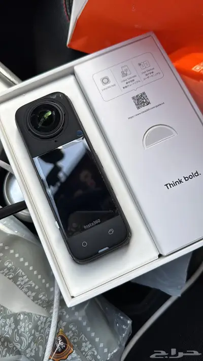 كاميرا insta 360 x4 جديدة لم تستخدم مفتوح الكرتون فقط 0