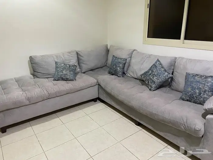 كنب حرف L للبيع مستعمل 0