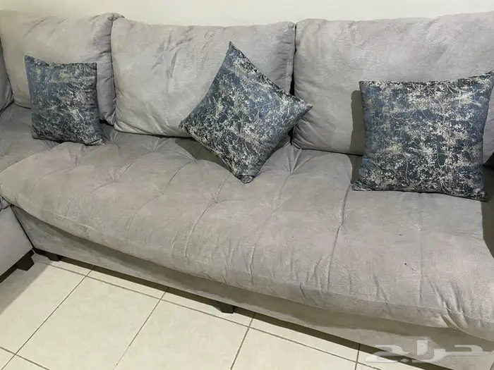 كنب حرف L للبيع مستعمل 2