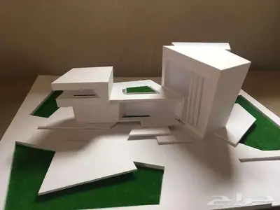 مجسمات معمارية هندسية  تصميم داخلي  طباعة 3d ماكيت  مودل 4