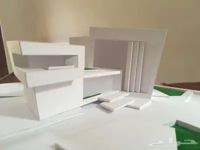مجسمات معمارية هندسية  تصميم داخلي  طباعة 3d ماكيت  مودل 3