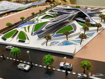 مجسمات معمارية هندسية  تصميم داخلي  طباعة 3d ماكيت  مودل 9