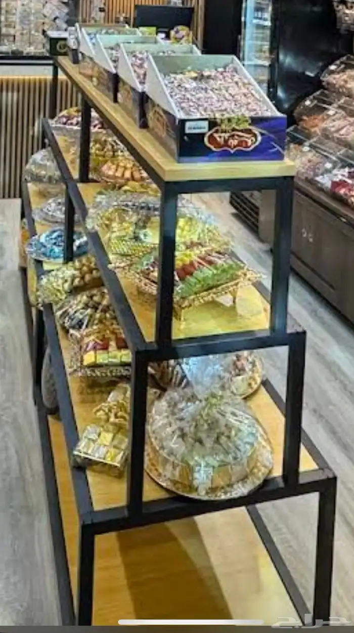 رفوف 4 شبه جديده 0