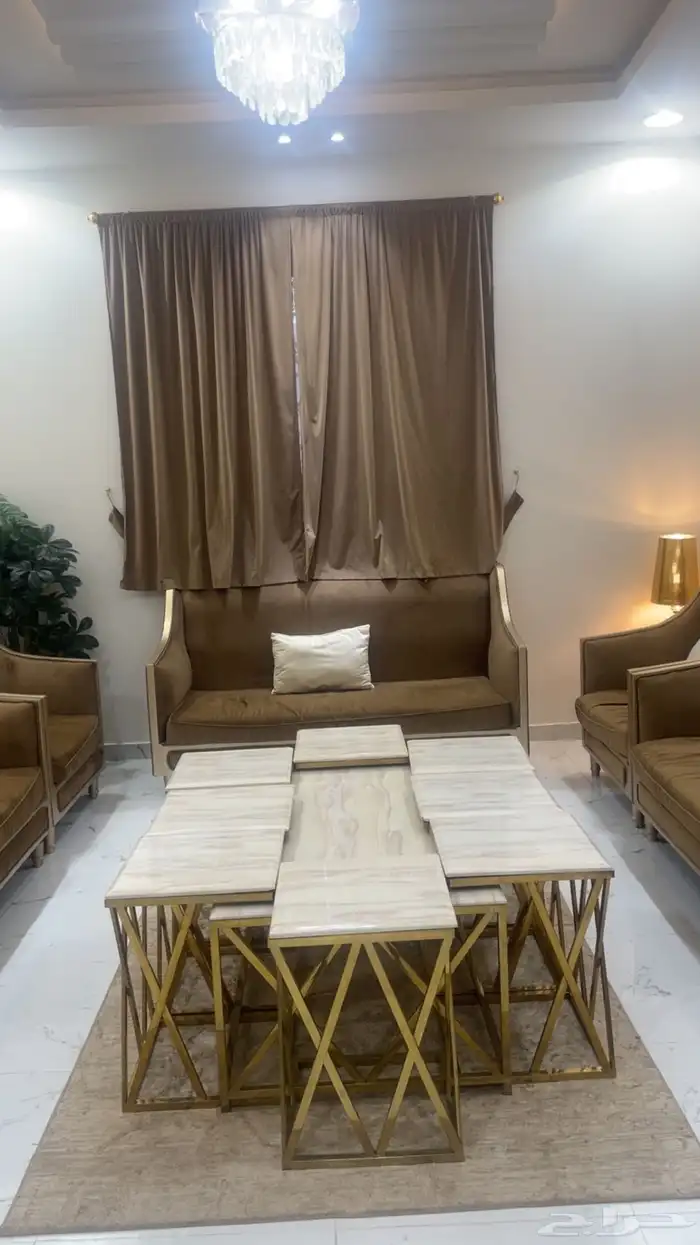كنب صاله مقاس 5 4 1